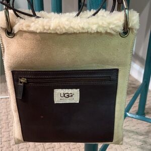 Ugg fleece purse